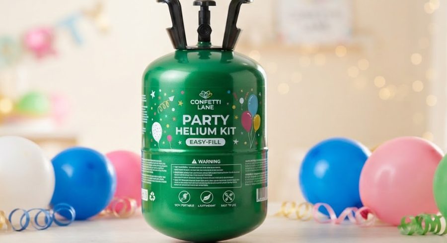 Helium Tank — Standard Size — alternate view