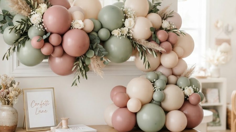 Macaron Matte Balloons Set — alternate view